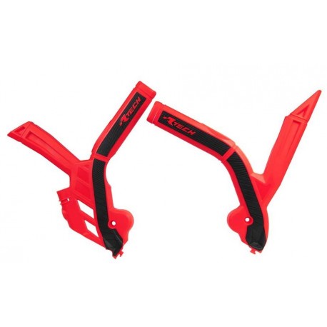 Protectores de Chasis R-Tech Beta RR 2T/4T 20-22 Rojo.