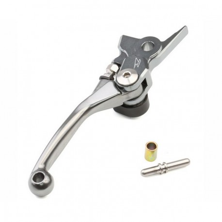 Maneta de Freno Reversible Zeta Fp 3 dedos Gas Gas Mc 65/85 21-22 Gris.