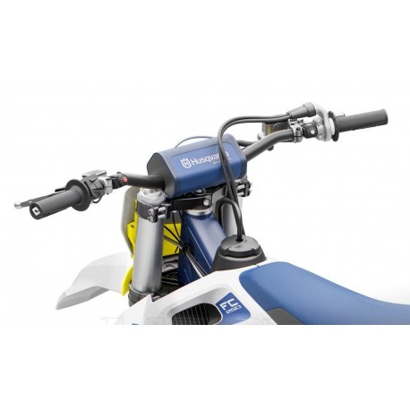 Protector de Manillar Sin Barra Husqvarna Azul/Blanco.