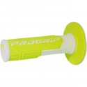 Juego de Puños Progrip 801 Amarillo Flúor/Blanco.