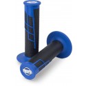Juego de Puños Protaper Clamp On Half Waffle Azul/Negro.