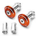 Topes de Manillar Zeta Naranja 29mm.