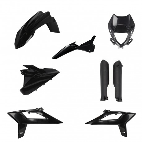 Kit Completo Plásticos Acerbis Beta rr 2t/4t 20-22 Negro.