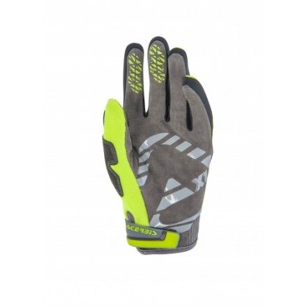 GUANTES ACERBIS MX KID AMARILLO FLUOR/ NEGRO