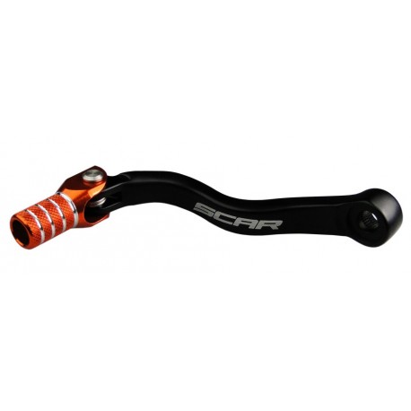 Pedal de Cambio Scar Ktm Exc 125/200/250/300 01-16 Naranja/Negro.