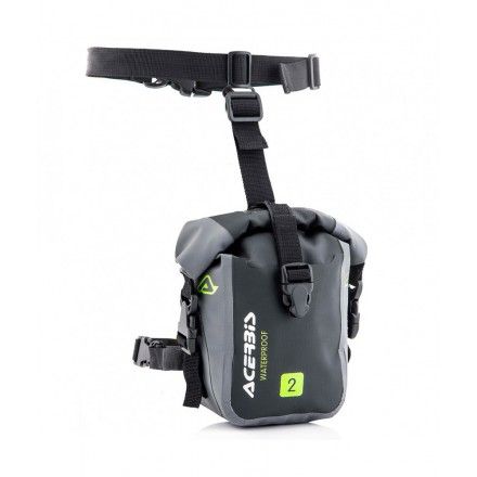 MOCHILA DE PIE IMPERMEABLE ACERBIS GRIS/NEGRO.