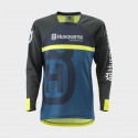 JERSEY HUSQVARNA RAILED AZUL/AMARILLO INFANTIL.