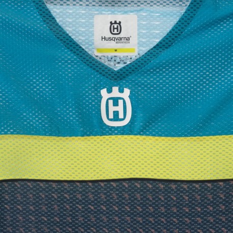 JERSEY HUSQVARNA GOTLAND AMARILLO