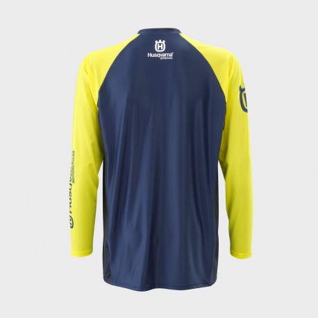 JERSEY HUSQVARNA GOTLAND AMARILLO