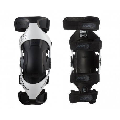 Pareja de Rodilleras Pod K4 2.0 Blanco/Negro.