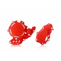 PROTECTOR TAPA EMBRAGUE+ENCENDIDO ACERBIS GASGAS EX 250/350F 21-23 ROJA.