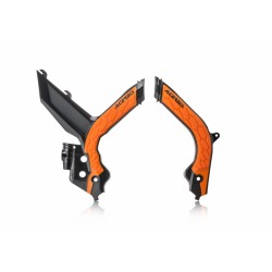 PROTECTOR DE CHASIS ACERBIS KTM EXC/EXC-F 20-22 GRIS/NEGRO.