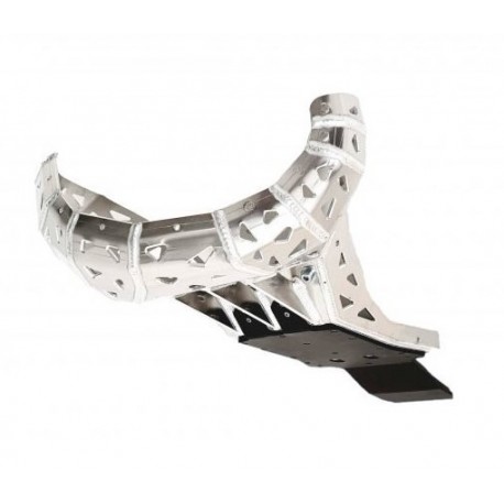 Cubrecárter P-Tech con Protector de Escape y Bieletas Gas Gas Ec 250/300 21-23 Aluminio.