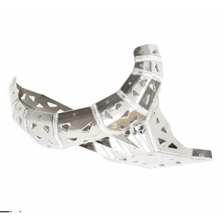 Cubrecárter P-Tech con Protector de Escape Ktm Exc 250/300 Tpi 20-23 Aluminio.