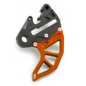Protector de Disco de Freno Trasero 4mx Ktm Exc/Exc-f 20-23 Naranja.