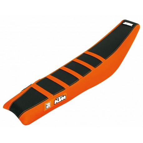 Funda Asiento Blackbird Zebra Ktm Exc/Exc-f 17-19 Negro/Naranja.