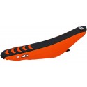 Funda Asiento Blackbird Double Grip 3 Ktm Exc/Excf 12-16 Negro/Naranja.