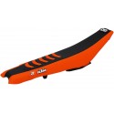 Funda Asiento Blackbird Double Grip 3 Ktm Exc/Exc-f 17-19 Negro/Naranja.