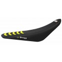 Funda Asiento Blackbird Double Grip 3 Husaberg Te/Fe 13-14 Negro/Amarillo.