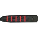 Funda Asiento Moose Racing Ribbed Beta RR 2T/4T 13-19 Negro/Rojo.