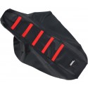 Funda Asiento Moose Racing Ribbed Honda Crf 450 r 17-20 Negro/Rojo.