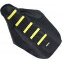 Funda Asiento Moose Racing Ribbed Suzuki Rm 125 01-07 Negro/Amarillo.