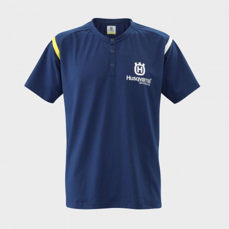POLO HUSQVARNA AZUL