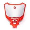 Placa de Portanúmeros Mx Beta rr 2t/4t 20-23 Rojo.