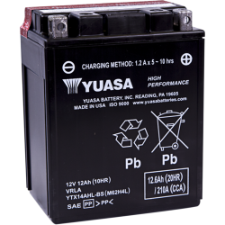 Batería Yuasa YTX14AHL-BS.