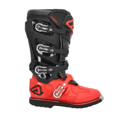 Botas Acerbis X-Rock MM2 Negra/Roja.