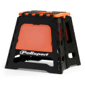 Caballete Plegable Polisport Naranja/Negro.