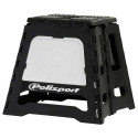 Caballete Plegable Polisport Blanco/Negro.