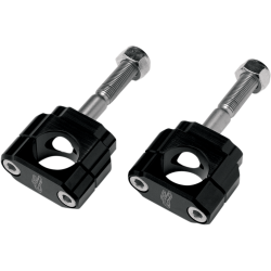 Torretas de Manillar Offset 5mm Renthal Yamaha Wrf 250/450 10-13 Negro.