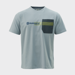 Camiseta Husqvarna pocket