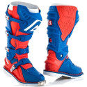 Botas Acerbis X-move Articuladas Rojo/Azul.