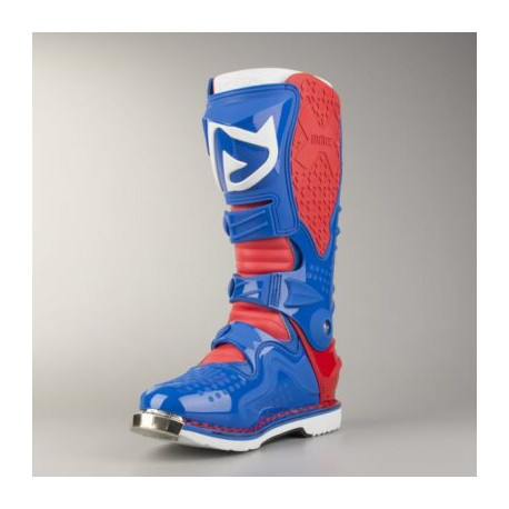 Botas Acerbis X-move Articuladas Rojo/Azul.