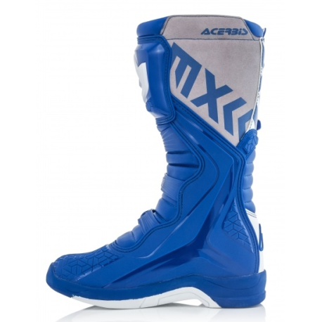 Botas Acerbis X-Team Azul/Blanco.