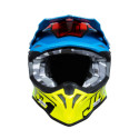 Casco Just1 J-39 Thruster Amarillo Fluor/Azul/Rojo