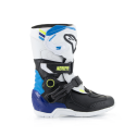 Botas Infantil Alpinestar Tech 3s Blanca/Negra/Azul