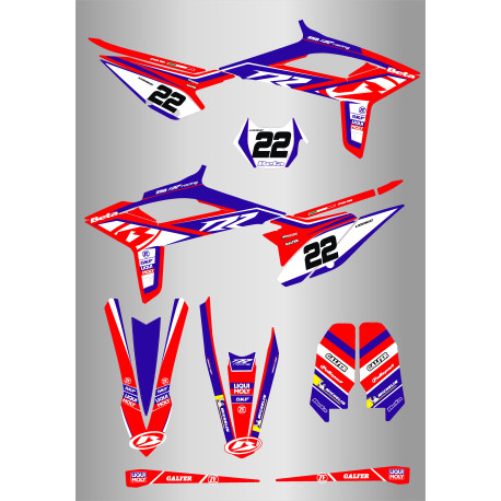 Kit de Adhesivos Beta rr 20/22 Factory.