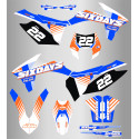 Kit de Adhesivos Ktm Exc/f 12-13 Finlanida.