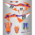 Kit de Adhesivos Ktm Exc/f 20-23 Edition 22.