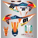 Kit de Adhesivos Ktm Exc/f 20-23 Factory Edition.