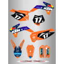 Kit de Adhesivos Ktm sx 85 13-17 Gopro.