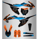 Kit de Adhesivos Ktm sx 65 18-23 Negro.