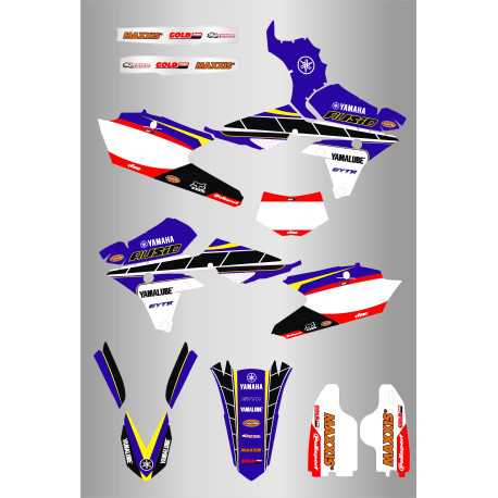 Kit de Adhesivos Yamaha wr-f 250 15-18 wr-f 450 16-18 Edition.