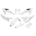 Kit Completo Plásticos Ufo Ktm Exc/Exc-f 24-25 Blanco.