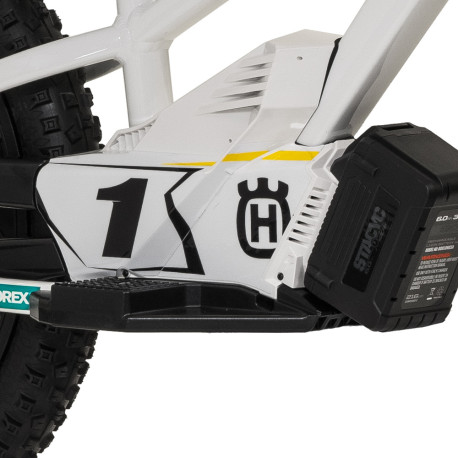 Bicicleta Eléctrica Infantil Husqvarna STACYC 1.20 Blanco.
