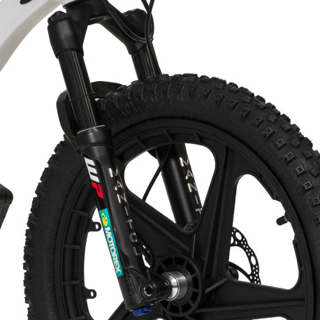 Bicicleta Eléctrica Infantil Husqvarna STACYC 1.20 Blanco.