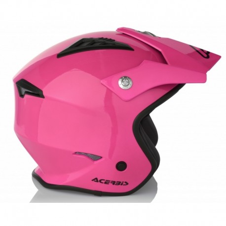CASCO ACERBIS FS-807 FULL RACE PLATA/AZUL